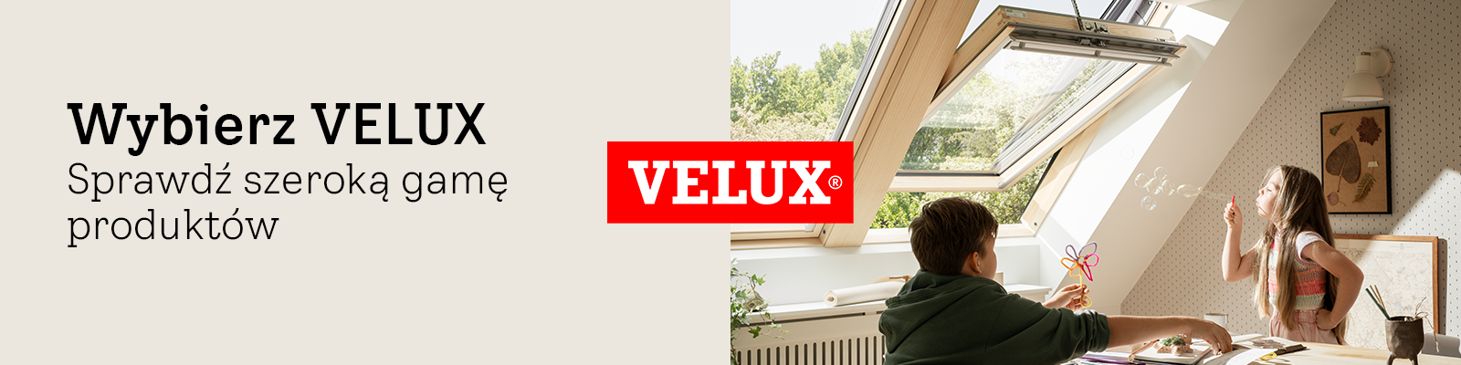 Wybierz VELUX w firmie BUDSYSTEM Bogdan Kryk Dzierżoniów